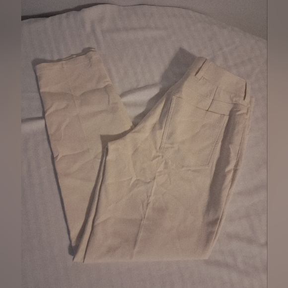 Akris Winter White Pants Size 10 - Picture 2 of 14